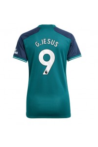 Arsenal Gabriel Jesus #9 Jalkapallovaatteet Naisten Kolmaspaita 2023-24 Lyhythihainen